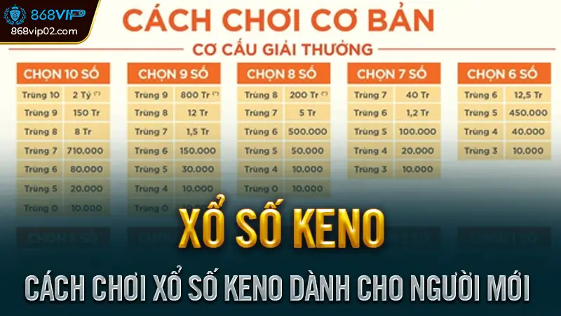 Xổ số Keno - Cách chơi, Kết quả & Giải thưởng mới nhất 2 Cách Chơi Xổ Số Keno Dành Cho Người Mới